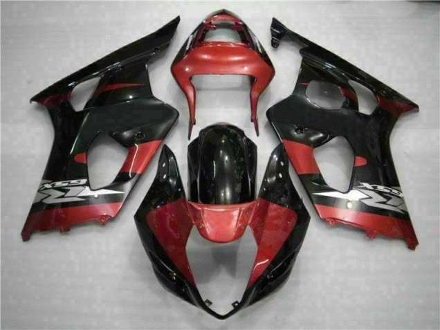 Suzuki GSXR 1000 K3 03-04 Motorrad Verkleidungen - Rot Schwarz Kaufen Suzuki GSXR 1000 K3 03-04 Motorrad Verkleidungen - Rot Schwarz Kaufen