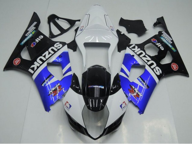Suzuki GSXR 1000 K3 03-04 Motorrad Verkleidungen - Blau, Weiß und Schwarz Kaufen Suzuki GSXR 1000 K3 03-04 Motorrad Verkleidungen - Blau, Weiß und Schwarz Kaufen