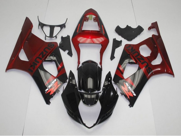 Suzuki GSXR 1000 K3 03-04 Motorrad Verkleidungen - Schwarz Rot Kaufen Suzuki GSXR 1000 K3 03-04 Motorrad Verkleidungen - Schwarz Rot Kaufen