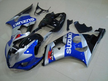 Suzuki GSXR 1000 K3 03-04 Motorrad Verkleidungen - Blau Silber Kaufen