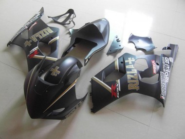 Suzuki GSXR 1000 K3 03-04 Motorrad Verkleidungen - Matt Schwarzer Rizla Renn Kaufen