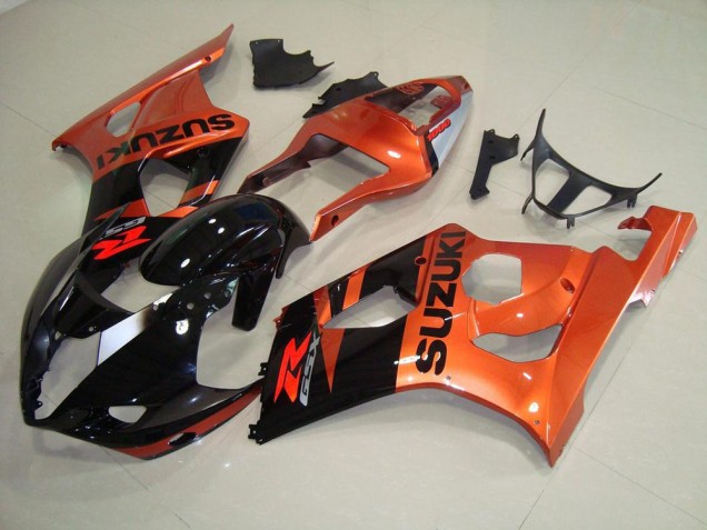 Suzuki GSXR 1000 K3 03-04 Motorrad Verkleidungen - Orange und Schwarz Kaufen Suzuki GSXR 1000 K3 03-04 Motorrad Verkleidungen - Orange und Schwarz Kaufen