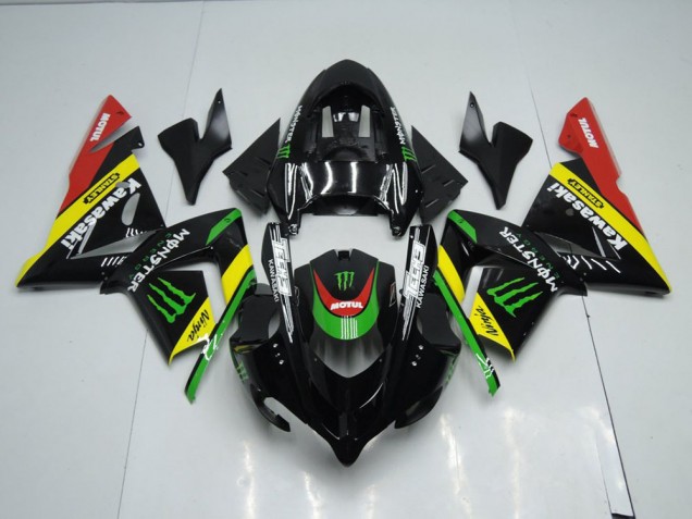 Kawasaki ZX10R 03-05 Motorrad Verkleidungen - Schwarz Gelbes Monster Kaufen Kawasaki ZX10R 03-05 Motorrad Verkleidungen - Schwarz Gelbes Monster Kaufen