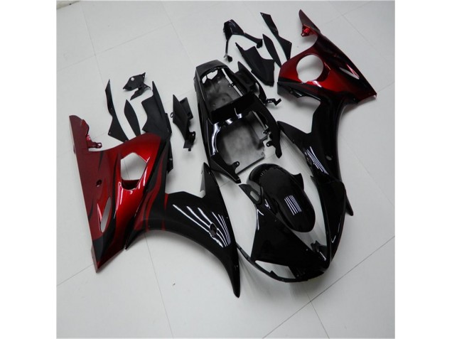 Yamaha R6 03-05 Motorrad Verkleidungen - Schwarz Rot Kaufen Yamaha R6 03-05 Motorrad Verkleidungen - Schwarz Rot Kaufen