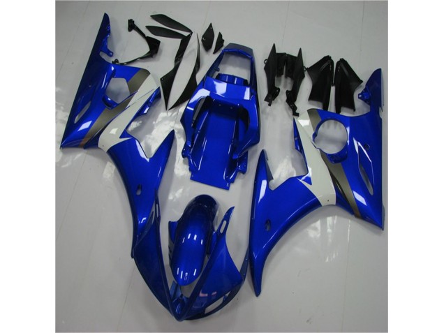Yamaha R6 03-05 Motorrad Vollverkleidung - Blau Weiß Kaufen Yamaha R6 03-05 Motorrad Vollverkleidung - Blau Weiß Kaufen