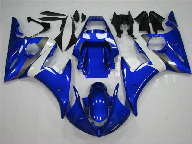Yamaha R6 03-05 Motorrad Vollverkleidung - Blau Weiß Kaufen Yamaha R6 03-05 Motorrad Vollverkleidung - Blau Weiß Kaufen
