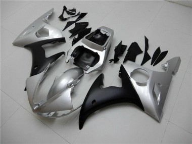 Yamaha R6 03-05 Motorrad Verkleidungen - Silber Schwarz Kaufen