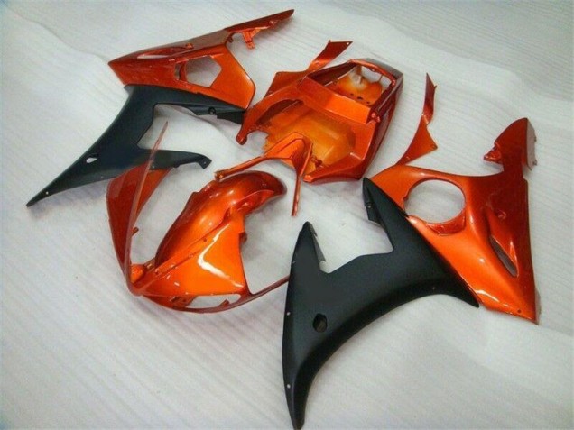 Yamaha R6 03-05 Motorrad Verkleidungen - Orange Schwarz Kaufen Yamaha R6 03-05 Motorrad Verkleidungen - Orange Schwarz Kaufen