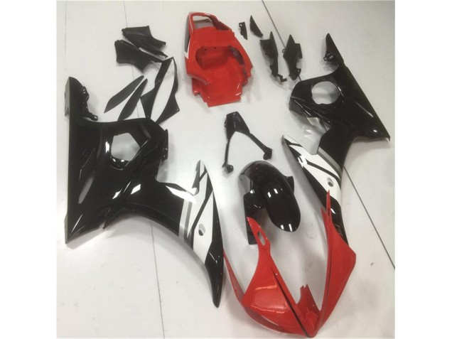 Yamaha R6 03-05 Motorrad Verkleidungen - Rot Schwarz Weiß Kaufen Yamaha R6 03-05 Motorrad Verkleidungen - Rot Schwarz Weiß Kaufen