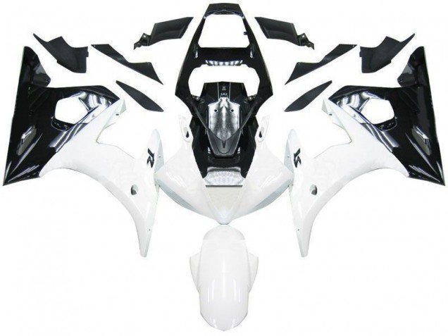 Yamaha R6 03-05 Motorrad Verkleidungen - Schwarz Weiß Kaufen Yamaha R6 03-05 Motorrad Verkleidungen - Schwarz Weiß Kaufen