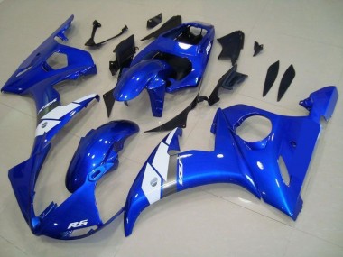 Yamaha R6 03-05 Motorrad Verkleidungen - OEM Stil Blau Kaufen