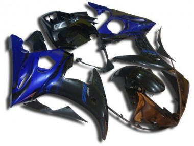 Yamaha R6 03-05 Motorrad Verkleidungen - Blau Flamme Kaufen