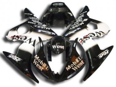 Yamaha R6 03-05 Motorrad Verkleidungen - Schwarz Mobil West Kaufen