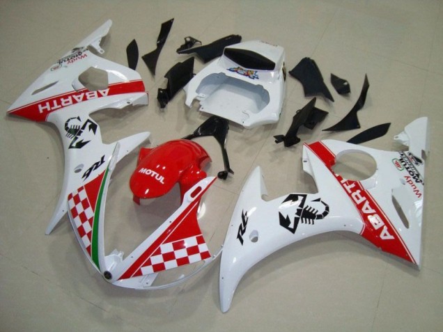 Yamaha R6 03-05 Motorrad Vollverkleidung - Rot Weiß Kaufen Yamaha R6 03-05 Motorrad Vollverkleidung - Rot Weiß Kaufen