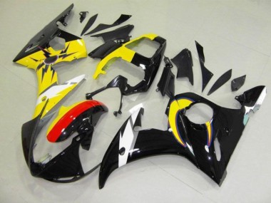 Yamaha R6 03-05 Motorrad Verkleidungen - Mond Schwarz Gelb Kaufen