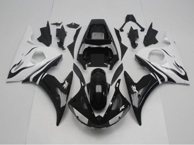 Yamaha R6 03-05 Motorrad Verkleidung - Schwarz Weiß Kaufen Yamaha R6 03-05 Motorrad Verkleidung - Schwarz Weiß Kaufen