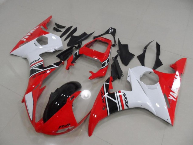 Yamaha R6 03-05 Motorrad Verkleidung - Rot Weiß Schwarz Kaufen Yamaha R6 03-05 Motorrad Verkleidung - Rot Weiß Schwarz Kaufen