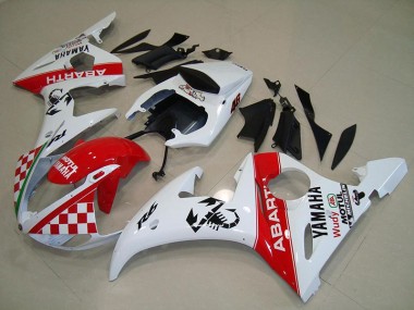 Yamaha R6 03-05 Motorrad Verkleidung - Rot Weiß Kaufen