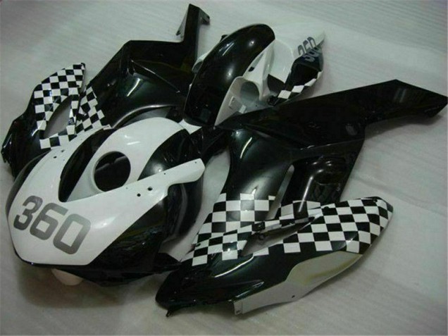 Honda CBR 1000 RR 04-05 Motorrad Verkleidungen - Weiß Schwarz Kaufen