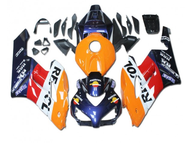 Honda CBR 1000 RR 04-05 Motorrad Verkleidungen - Orange Rot Blau Repsol Kaufen