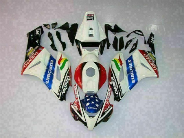 Honda CBR 1000 RR 04-05 Motorrad VollVerkleidungen & Plastik - Weiß Rot Kaufen Honda CBR 1000 RR 04-05 Motorrad VollVerkleidungen & Plastik - Weiß Rot Kaufen