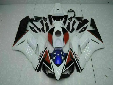 Honda CBR 1000 RR 04-05 Motorrad Verkleidung - Weiß Schwarz Kaufen