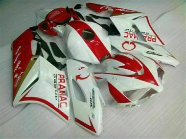 Honda CBR 1000 RR 04-05 Motorrad Verkleidung & Plastik - Weiß Rot Kaufen