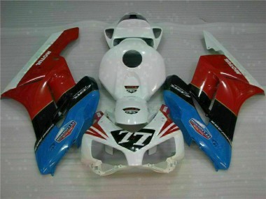 Honda CBR 1000 RR 04-05 Motorrad Verkleidungen - Weiß Rot 77 Kaufen