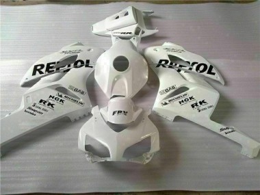 Honda CBR 1000 RR 04-05 Motorrad Verkleidungen - Weiß Schwarz Repsol Kaufen