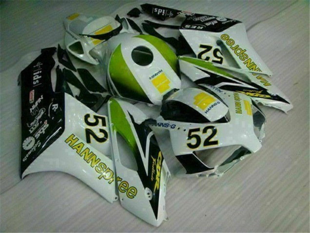 Honda CBR 1000 RR 04-05 Motorrad Verkleidungen - Weiß Grün Hannspree 52 Kaufen
