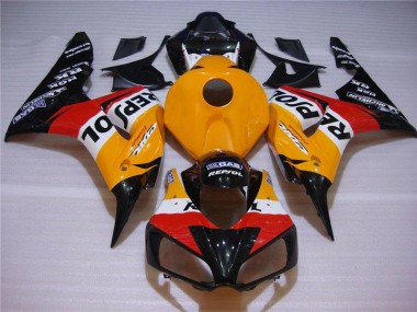 Honda CBR 1000 RR 04-05 Motorrad Verkleidungen - Orange Schwarz Repsol Kaufen