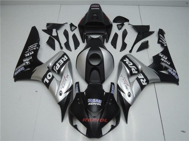 Honda CBR 1000 RR 04-05 Motorrad Verkleidungen - Schwarz Silber Repsol Kaufen Honda CBR 1000 RR 04-05 Motorrad Verkleidungen - Schwarz Silber Repsol Kaufen