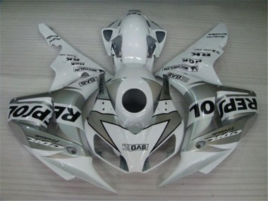 Honda CBR 1000 RR 04-05 Motorrad Verkleidungen - Weiß Silber Schwarz Repsol Kaufen