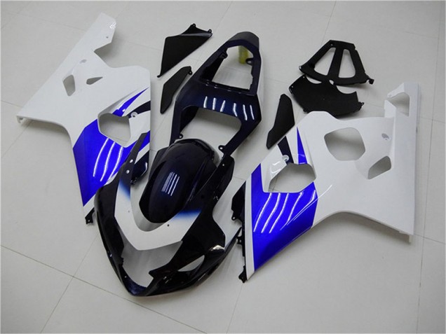 Suzuki GSXR 600 / 750 K4 04-05 Motorrad Verkleidungen - Weiß Blau Kaufen Suzuki GSXR 600 / 750 K4 04-05 Motorrad Verkleidungen - Weiß Blau Kaufen