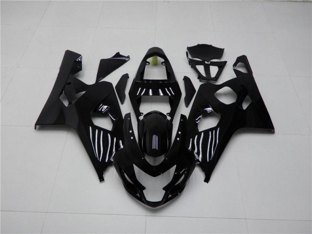 Suzuki GSXR 600 / 750 K4 04-05 Motorrad Verkleidungen - Glänzend Schwarz Kaufen Suzuki GSXR 600 / 750 K4 04-05 Motorrad Verkleidungen - Glänzend Schwarz Kaufen