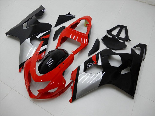 Suzuki GSXR 600 / 750 K4 04-05 Motorrad Verkleidungen - Rot Schwarz Kaufen Suzuki GSXR 600 / 750 K4 04-05 Motorrad Verkleidungen - Rot Schwarz Kaufen