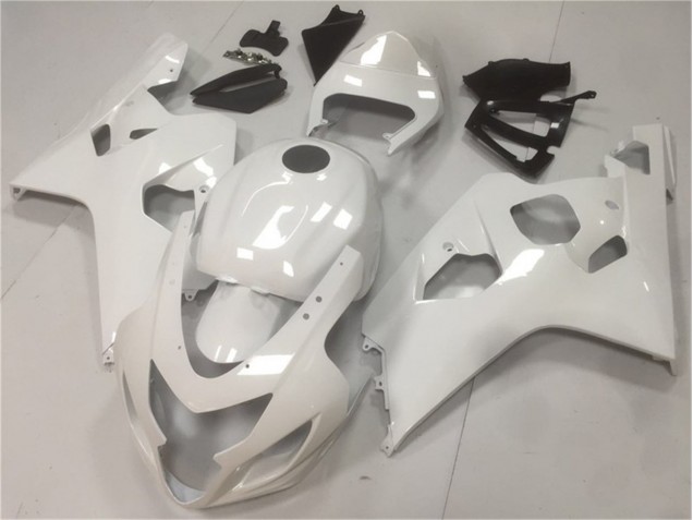 Suzuki GSXR 600 / 750 K4 04-05 Motorrad Verkleidungen - Glänzend Weiß Kaufen Suzuki GSXR 600 / 750 K4 04-05 Motorrad Verkleidungen - Glänzend Weiß Kaufen