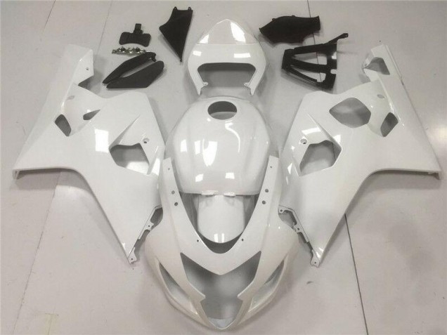 Suzuki GSXR 600 / 750 K4 04-05 Motorrad Verkleidungen - Glänzend Weiß Kaufen Suzuki GSXR 600 / 750 K4 04-05 Motorrad Verkleidungen - Glänzend Weiß Kaufen