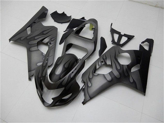 Suzuki GSXR 600 / 750 K4 04-05 Motorrad Verkleidungen - Schwarz Grau Kaufen Suzuki GSXR 600 / 750 K4 04-05 Motorrad Verkleidungen - Schwarz Grau Kaufen