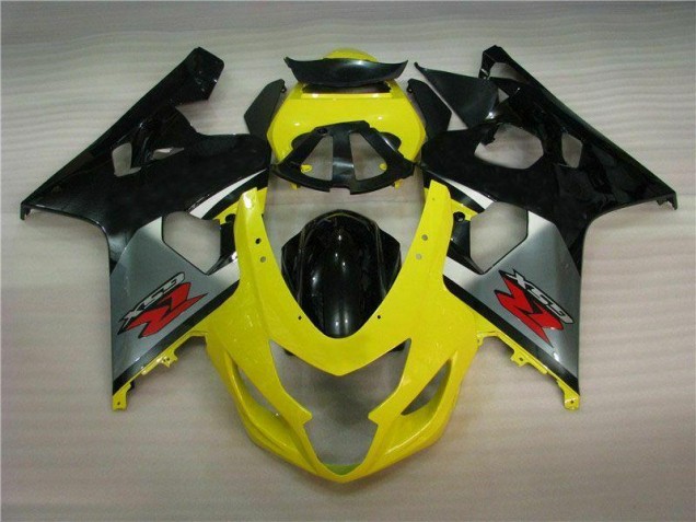 Suzuki GSXR 600 / 750 K4 04-05 Motorrad Verkleidung - Gelb Schwarz Kaufen Suzuki GSXR 600 / 750 K4 04-05 Motorrad Verkleidung - Gelb Schwarz Kaufen