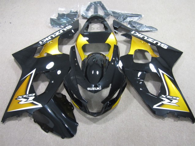 Suzuki GSXR 600 K4 04-05 Motorrad Verkleidungen - Schwarz Gelb Kaufen Suzuki GSXR 600 K4 04-05 Motorrad Verkleidungen - Schwarz Gelb Kaufen