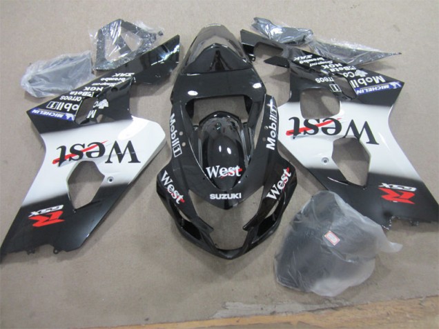 Suzuki GSXR 600 K4 04-05 Motorrad Verkleidungen - Schwarz West Kaufen Suzuki GSXR 600 K4 04-05 Motorrad Verkleidungen - Schwarz West Kaufen