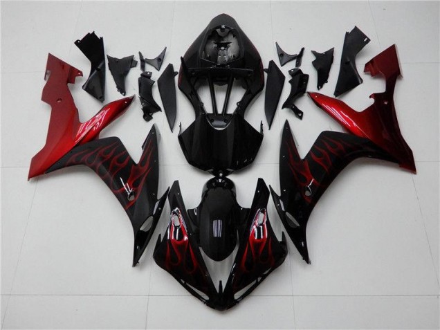Yamaha R1 04-06 Motorrad Verkleidungen - Rot Schwarz Kaufen Yamaha R1 04-06 Motorrad Verkleidungen - Rot Schwarz Kaufen