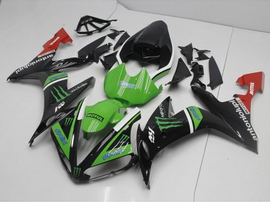 Yamaha R1 04-06 Motorrad Verkleidungen - Monster Grün Kaufen