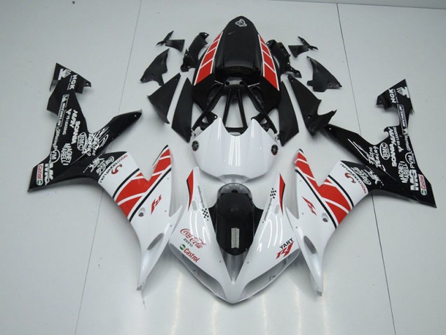 Yamaha R1 04-06 Motorrad Verkleidungen - Weiß Schwarz Aufkleber Kaufen Yamaha R1 04-06 Motorrad Verkleidungen - Weiß Schwarz Aufkleber Kaufen