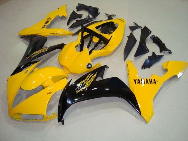 Yamaha R1 04-06 Motorrad Verkleidungen - Gelb Schwarz Flamme Kaufen