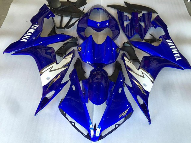 Yamaha R1 04-06 Motorrad Verkleidungen - Glänzend Blau Weiß Kaufen