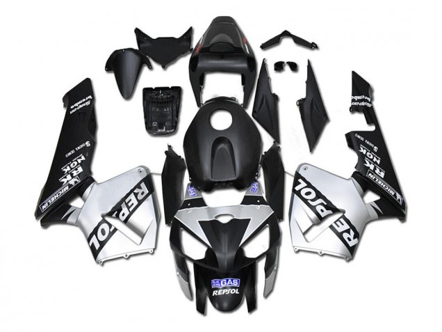 Honda CBR 600 RR 05-06 Motorrad Verkleidungen - Silber Repsol Schwarz Kaufen Honda CBR 600 RR 05-06 Motorrad Verkleidungen - Silber Repsol Schwarz Kaufen