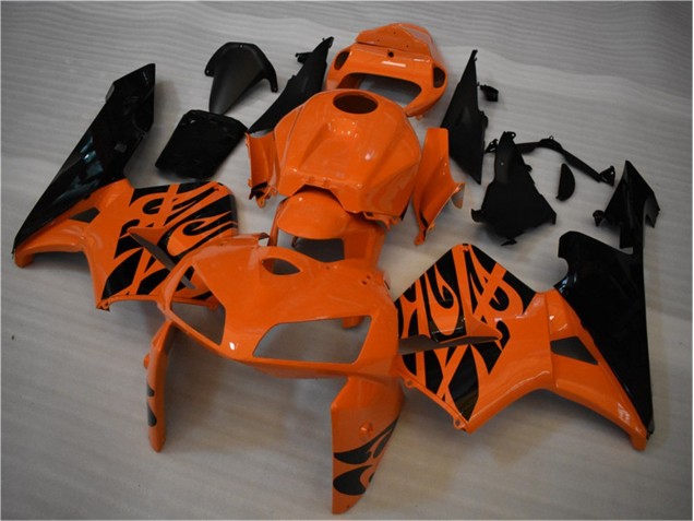 Honda CBR 600 RR 05-06 Motorrad Verkleidungen & Plastik - Orange Schwarz Kaufen Honda CBR 600 RR 05-06 Motorrad Verkleidungen & Plastik - Orange Schwarz Kaufen
