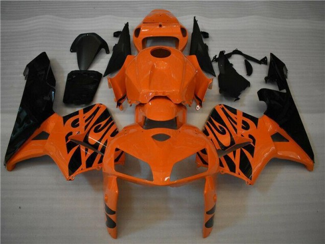 Honda CBR 600 RR 05-06 Motorrad Verkleidungen & Plastik - Orange Schwarz Kaufen Honda CBR 600 RR 05-06 Motorrad Verkleidungen & Plastik - Orange Schwarz Kaufen